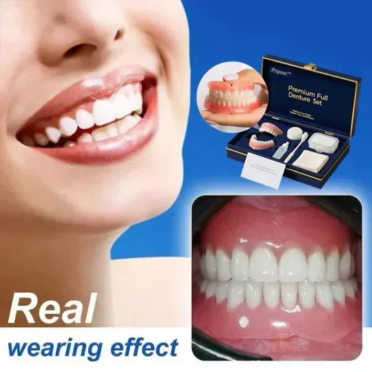 🔥3,155 sold in last 24 hours🔥⏰ Medical Full Denture with Strong Suctiond🦷Obtain American Dental Association (ADA) Certification