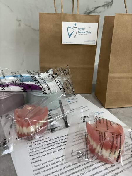🔥3,155 sold in last 24 hours🔥⏰ Medical Full Denture with Strong Suctiond🦷Obtain American Dental Association (ADA) Certification